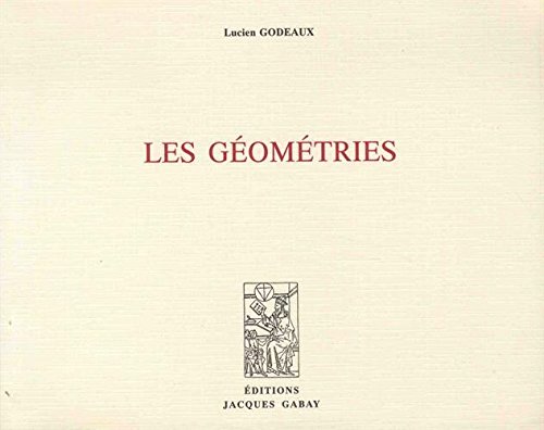 9782876471467: Les gometries, 1937 (1997)