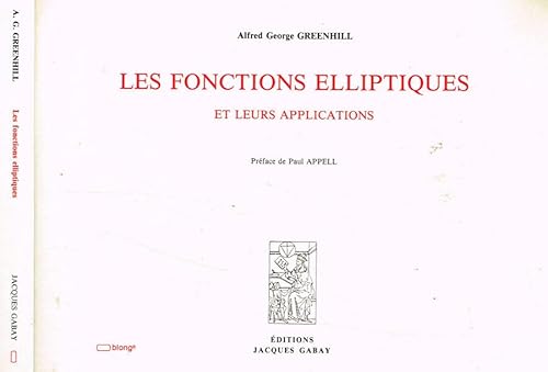 Les fonctions elliptiques et leues applications.