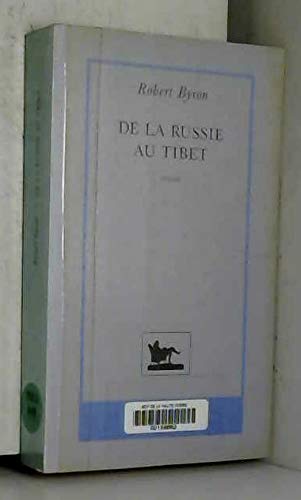 Imagen de archivo de De la Russie au Tibet a la venta por LeLivreVert