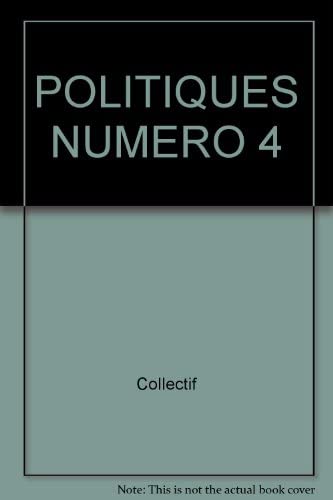 Stock image for Politiques for sale by A TOUT LIVRE