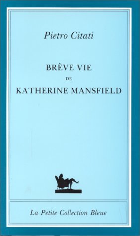 Beispielbild fr Brve vie de Katherine Mansfield zum Verkauf von medimops