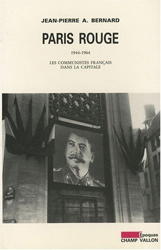 Beispielbild fr PARIS ROUGE zum Verkauf von Gallix