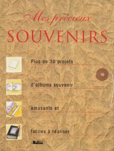 Mes précieux souvenirs.Plus de trente réalisations pour créer des recueils de souvenirs