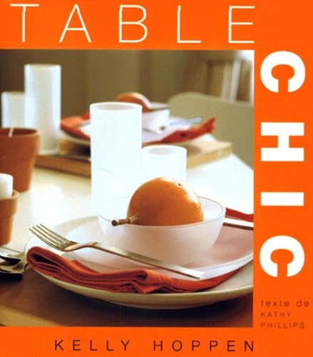 Imagen de archivo de Table chic a la venta por Ammareal