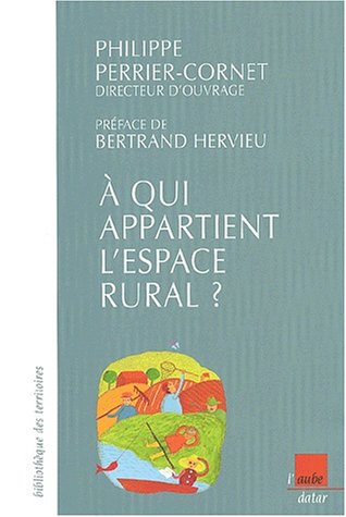Beispielbild fr Les Enjeux publics et politiques de l'espace rural zum Verkauf von medimops