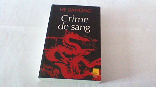 Stock image for Crime de sang for sale by Ammareal