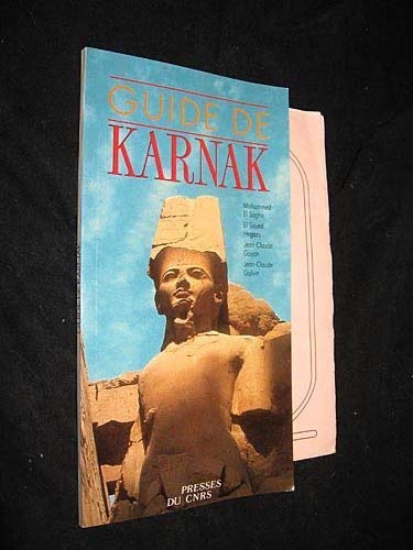 Beispielbild fr Guide de Karnak zum Verkauf von Chapitre.com : livres et presse ancienne