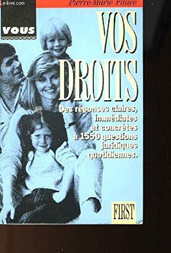 Stock image for VOS DROITS for sale by Librairie Th  la page