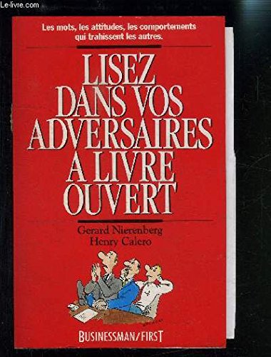 Stock image for Lisez dans vos adversaires  livre ouvert for sale by Ammareal