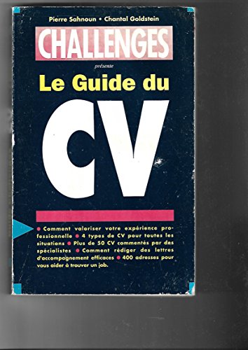 Beispielbild fr Challenges prsente le guide du cv zum Verkauf von Librairie Th  la page