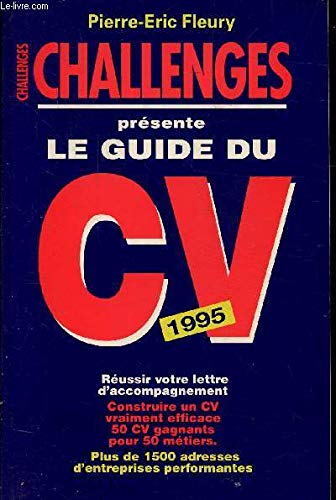 Stock image for Guide Challenges du CV for sale by Librairie Th  la page