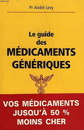 Stock image for Guide des mdicaments gnriques for sale by Librairie Th  la page