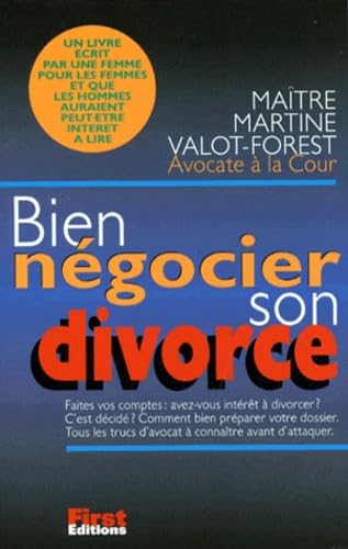 Stock image for Bien ngocier son divorce for sale by Ammareal