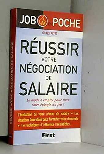 Stock image for Russir votre ngociation de salaire (Job en Poche) for sale by Buchmarie