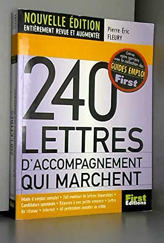 Stock image for 240 Lettres d'accompagnement qui marchent for sale by Ammareal