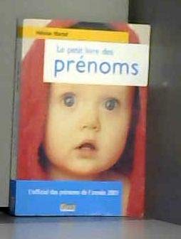 9782876916234: Le petit livre des prnoms. Edition 2001