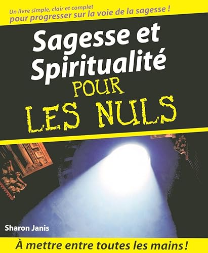 9782876917699: Sagesse et Spiritualit Pour les Nuls