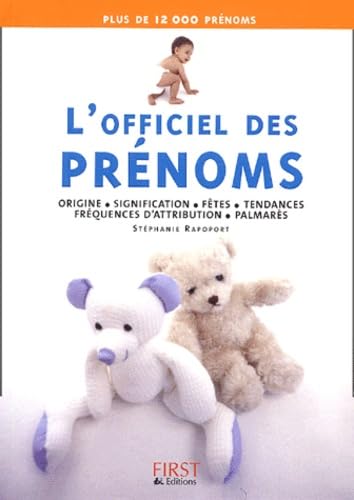 9782876919464: L'Officiel des prnoms