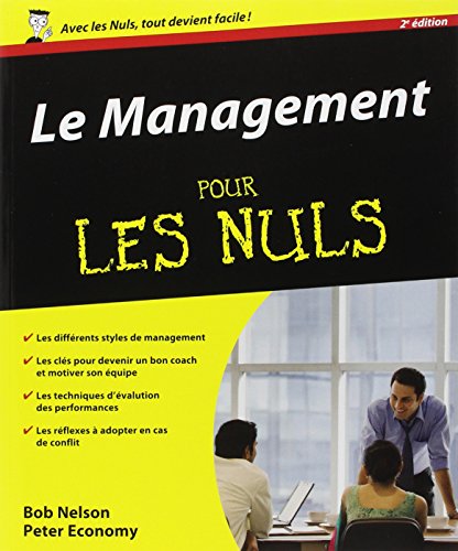 Beispielbild fr Le management pour les nuls zum Verkauf von Ammareal