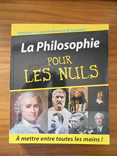 Beispielbild fr La Philosophie pour les nuls zum Verkauf von Ammareal