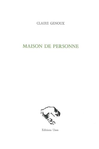Stock image for Maison de personne for sale by Gallix