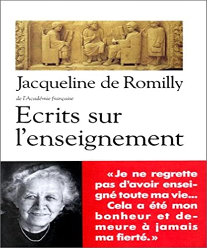 Stock image for Ecrits dur l'enseignement for sale by A TOUT LIVRE