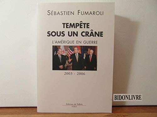 Imagen de archivo de Tempte sous un crne amricain a la venta por Librairie Th  la page