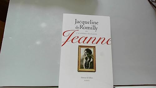 Beispielbild fr Jeanne zum Verkauf von RECYCLIVRE
