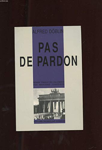 9782877110389: Pas de pardon