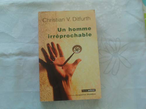 Stock image for Un Homme irrprochable : La premire enqute criminelle de Stachelmann for sale by Ammareal