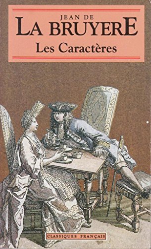 Beispielbild fr Les Caracteres (World Classics Ser.) zum Verkauf von Vashon Island Books