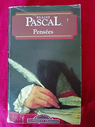 9782877142977: Pensees AND Lettres a Un Provincial (Classiques Francais)