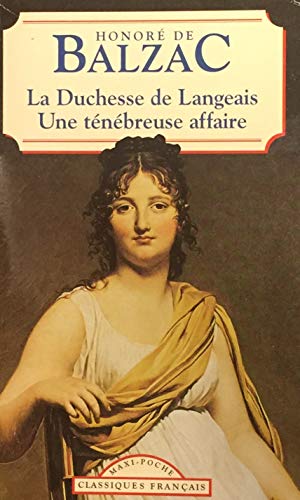 Beispielbild fr La Duchesse De Langeais (Classiques Francais) zum Verkauf von medimops