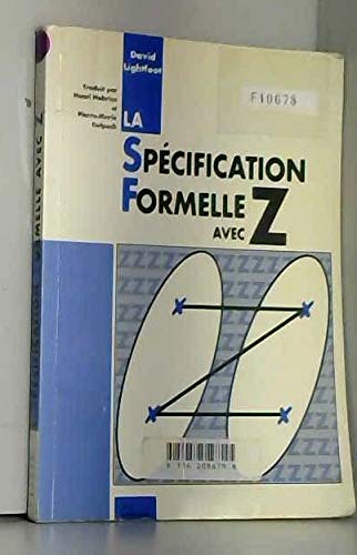 Beispielbild fr Specifications formelles avec z zum Verkauf von Ammareal