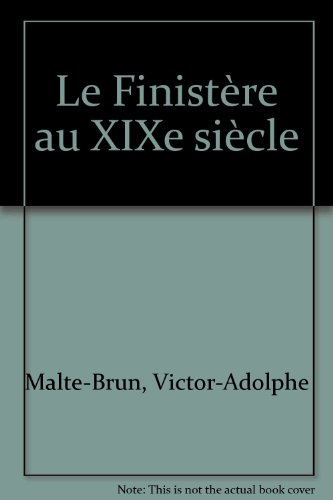 Stock image for Le Finistre au XIXe sicle for sale by Ammareal