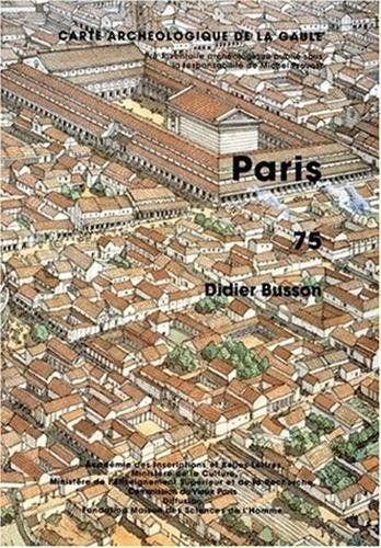 Carte archéologique de la gaule. 75. paris - Busson, Didier