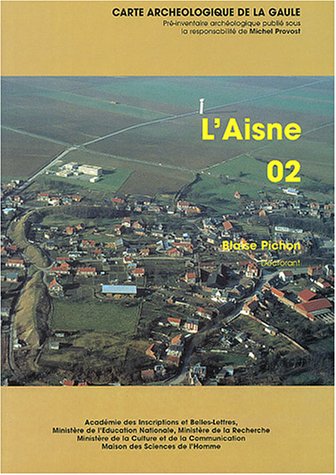 9782877540810: Carte archéologique de la Gaule. L'Aisne 02