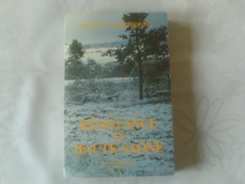 Imagen de archivo de RESISTANCE EN HAUTE-SAONE. a la venta por Nelson & Nelson, Booksellers