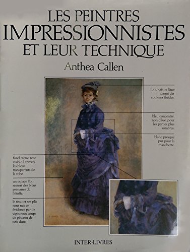Stock image for Les peintres impressionnistes et leur technique for sale by Irish Booksellers