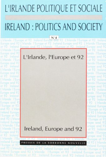 Stock image for L'Irlande, l'Europe et 1992 =: Ireland, Europe and 1992 for sale by medimops