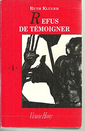 Beispielbild fr Refus De Tmoigner : Une Jeunesse zum Verkauf von RECYCLIVRE