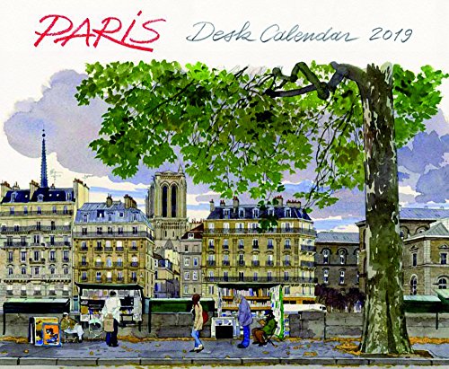 Beispielbild fr Desk calendar Paris 2019 zum Verkauf von medimops