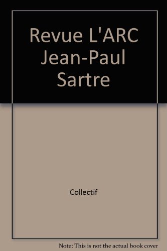 9782878770100: Sartre numero special (Arc)