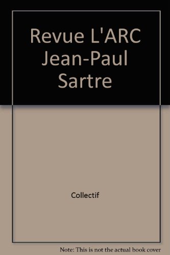 Stock image for Sartre numero special (Arc) for sale by Antiquariat Armebooks