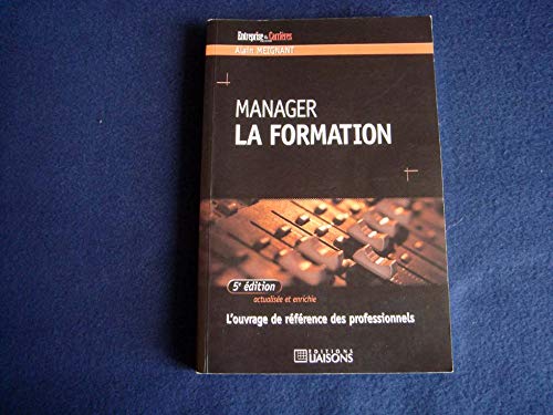 Imagen de archivo de Manager la formation a la venta por Ammareal