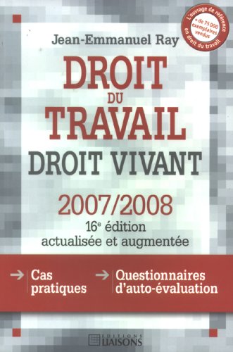 9782878806908: Droit du travail, droit vivant