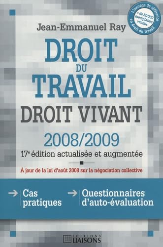 9782878807608: Droit du travail, droit vivant