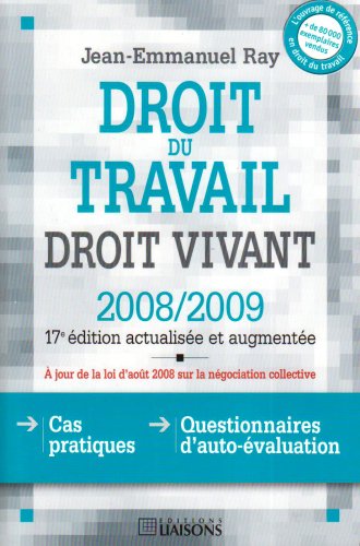 9782878807608: Droit du travail, droit vivant