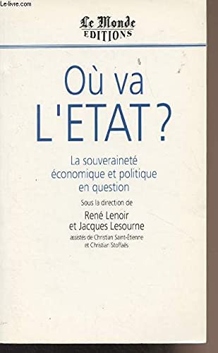 Stock image for O va l'tat? for sale by A TOUT LIVRE