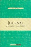 Stock image for Journal . 10 Mai 1876 - 16 Aot 1876 for sale by Librairie Pgorier